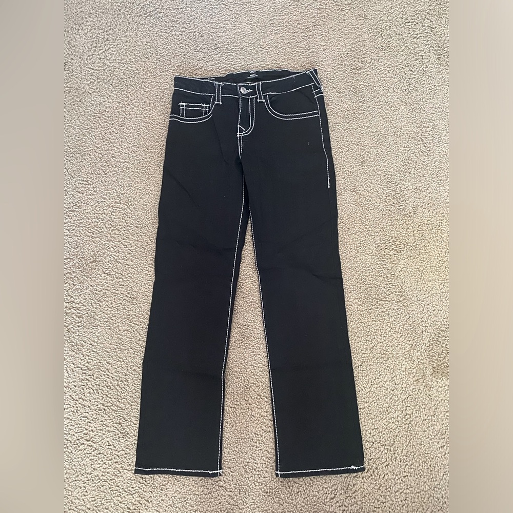 black true religion jeans